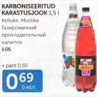 KARBONISEERITUD KARASTUSJOOK 1,5 L