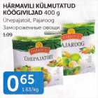 HÄRMAVILI KÜLMUTATUD KÖÖGIVILJAD 400 G