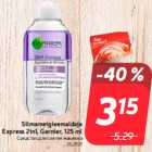 Allahindlus - Silmameigieemaldaja
Express 2in1, Garnier, 125 ml
