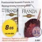 Allahindlus - Prantsusmaa lauavein Franzia