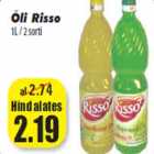 Allahindlus - Õli Risso
1L / 2 sorti