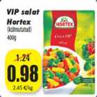 Allahindlus - VIP salat
Hortex
(külmutatud)
400g