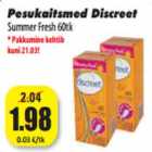 Allahindlus - Pesukaitsmed Discreet
Summer Fresh 60tk