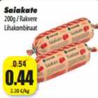 Saiakate
200g / Rakvere
Lihakombinaat