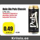 Hele õlu Puls Classic
4,7%, 0,5L