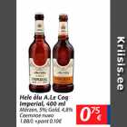 Allahindlus - Hele õlu A.Le Coq Imperial, 400 ml