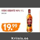 Alkohol - VISKI GRANTS 40% 1 L