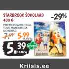 Allahindlus - STARBROOK ŠOKOLAAD
400 G