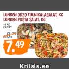 Allahindlus - LUNDEN ORZO TUUNIKALASALAT, KG
LUNDEN PUSTA SALAT, KG