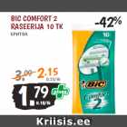 Allahindlus - BIC COMFORT 2 
RASEERIJA 10 TK