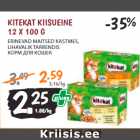 Allahindlus - KITEKAT KIISUEINE 
12 X 100 G