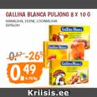 Allahindlus - GALLINA BLANCA PULJONG 8 X 10 G