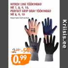 Allahindlus - NITROX LINE TÖÖKINDAD 
NR 7, 8, 9, 10,
PERFECT GRIP GRAY TÖÖKINDAD 
NR 8, 9, 10