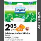 Allahindlus - Tualettpaber Aloe Vera, 3-kihiline,
Regina