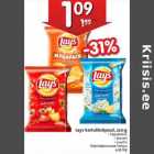 Allahindlus - Lays kartulikrõpsud, 220 g
• hapukoore
• tomati
• juustu