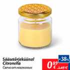 Allahindlus - Sääsetõrjerjeküünal Citronella