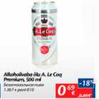 Allahindlus - Alkohoolivaba õlu A.Le Coq Premium, 500 ml