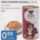 HÜVA KONSERV KOERALE 1,25 KG