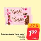 Šokolaad Geisha, Fazer, 100 g*