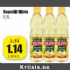 Rapsiõli Olivia 0,5 L