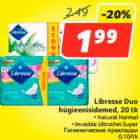 Allahindlus - Libresse Duo
hügieenisidemed, 20 tk