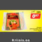 Allahindlus - Virtuosso
pehmed tortiljad, 370 g
