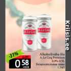 Allahindlus - Alkoholivaba õlu
A.Le Coq Premium


