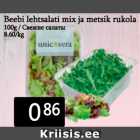 Allahindlus - Beebi lehtsalati mix ja metsik rukola
100g 