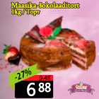 Maasika-šokolaaditort
1kg 