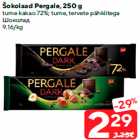 Šokolaad Pergale, 250 g

