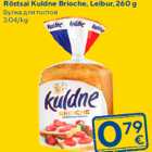 Allahindlus - Röstsai Kuldne Brioche, Leibur, 260 g
