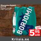 Mineraalvesi Borjomi,
1 l x 6 tk
