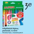 Allahindlus - Viltpliiatsid Alpino,pestavad, 12 värvi