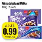 Allahindlus - Piimašokolaad Milka