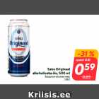 Allahindlus - Saku Originaal
alkoholivaba õlu, 500 ml