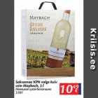 Allahindlus - Saksamaa KPN velge kuiv vein Maybach, 3 l