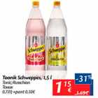 Allahindlus - Toonik Schweppes, 1,5 l