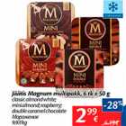 Jäätis Magnum multipakk, 6 tk x 50 g