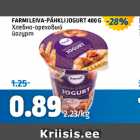 FARMI LEIVA-PÄHKLI JOGURT 400 G