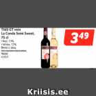 Allahindlus - Tšiili GT vein
La Conda Semi Sweet,
75 cl
