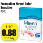 Allahindlus - Pesupulber Mayeri Color Sensitive 400 g