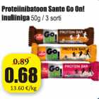 Allahindlus - Proteiinibatoon Sante Go On! inuliiniga