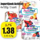 Allahindlus - Jogurtijook Actimel