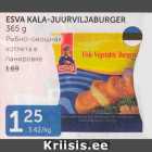 ESVA KALA-JUURVILJABURGER 365 g