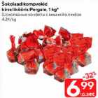 Šokolaadi kompvekid kirsslikööris Pergale, 1 kg*