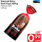 Rukkileib Rehe Eesti Pagar, 800 g