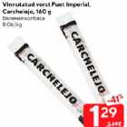 Vinnutatud vorst Fuet Imperial, Carcholojo, 160 g