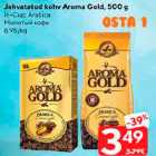 Jahvatatud kohv Aroma Gold, 500 g