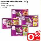 Kiisueine Whiskas, 4 tk x 85 g