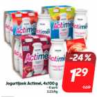 Jogurtijook Actimel, 4x100 g